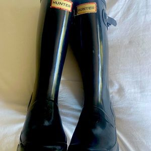Girls Hunter boots EUC size 3 US